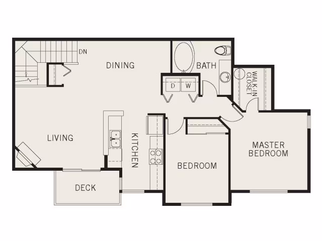 Mowich 2x1 L303 floor plan